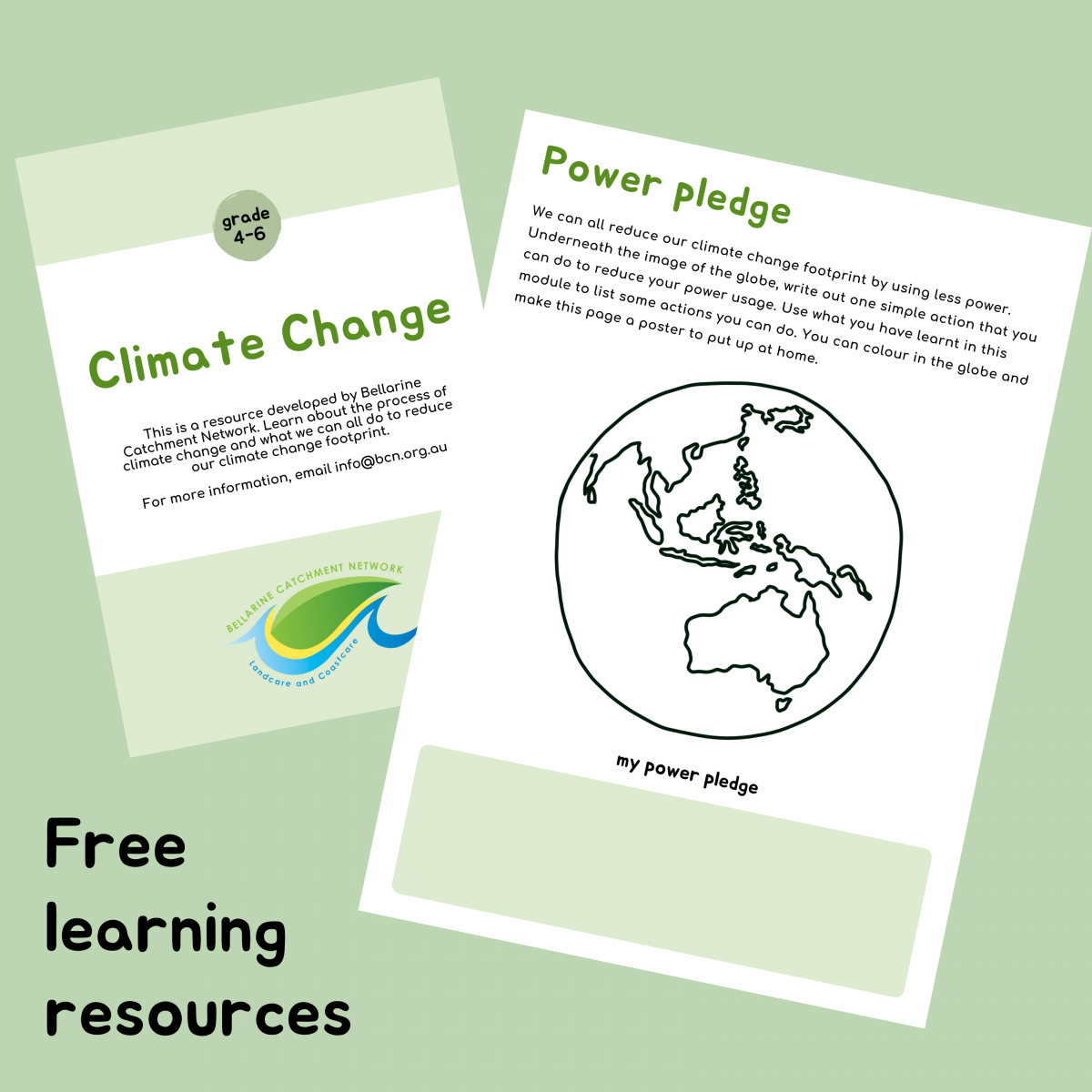 climate change, learning, module